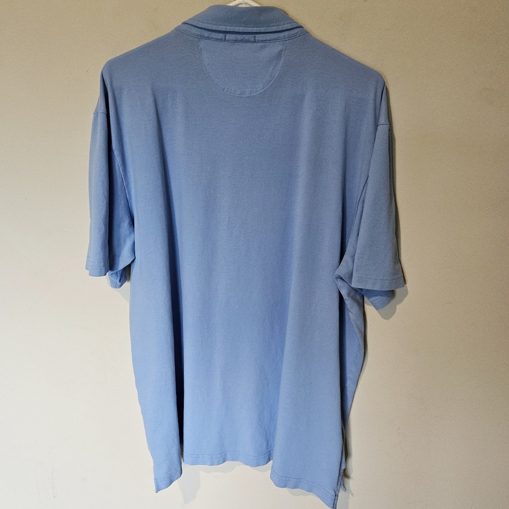 Peter Millar Crown Finish Stretch Cotton Polo Shirt  - Crown Logo - Size XL - Picture 6 of 6